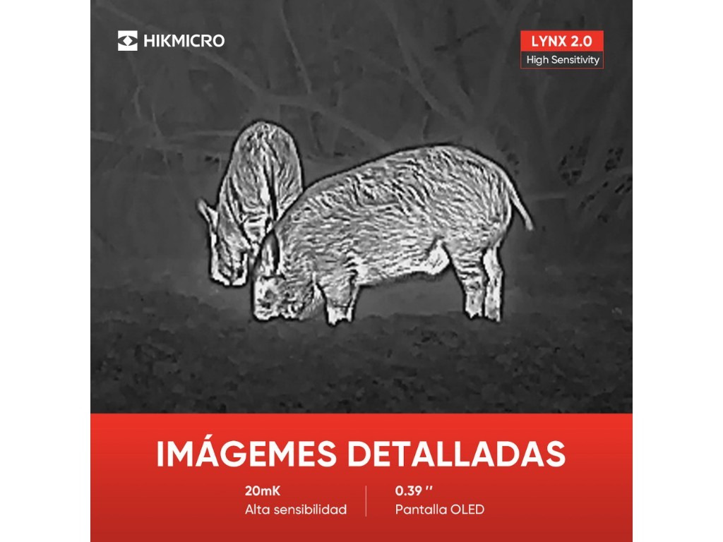 Monocular térmico LYNX Pro LH25 2.0 HIKMICRO