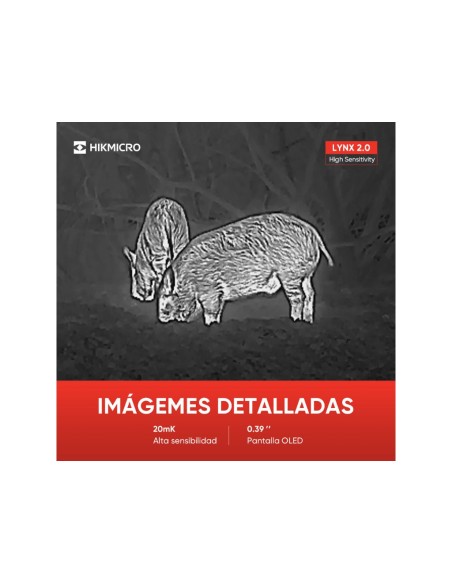 Monocular térmico LYNX Pro LH25 2.0 HIKMICRO