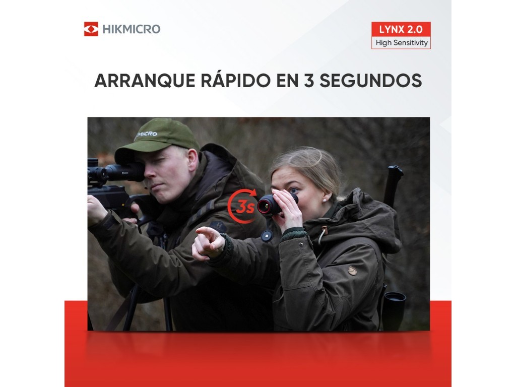 Monocular térmico LYNX Pro LH25 2.0 HIKMICRO