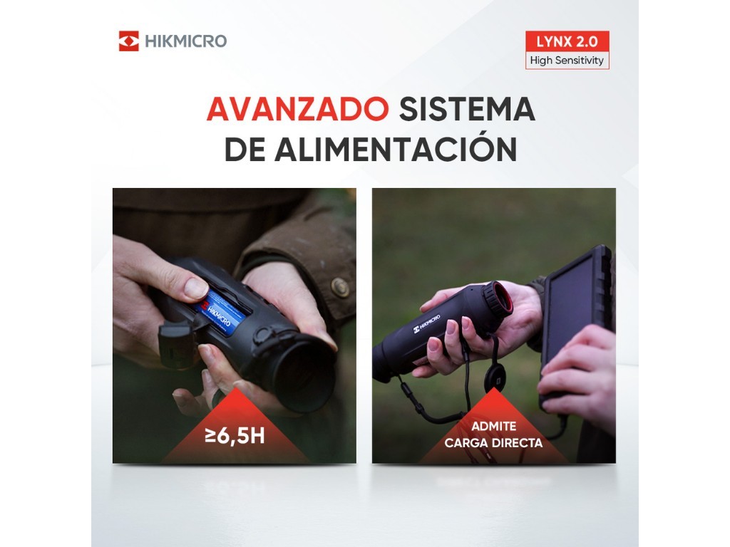 Monocular térmico LYNX Pro LH25 2.0 HIKMICRO