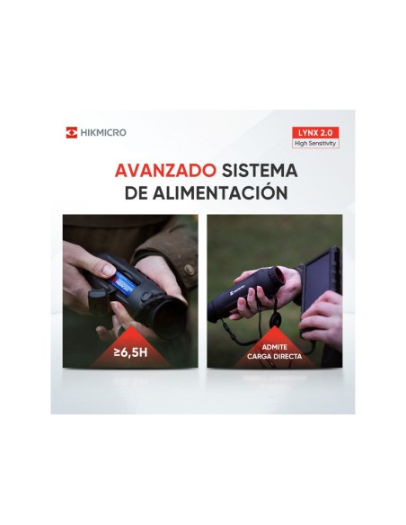 Monocular térmico LYNX Pro LH25 2.0 HIKMICRO