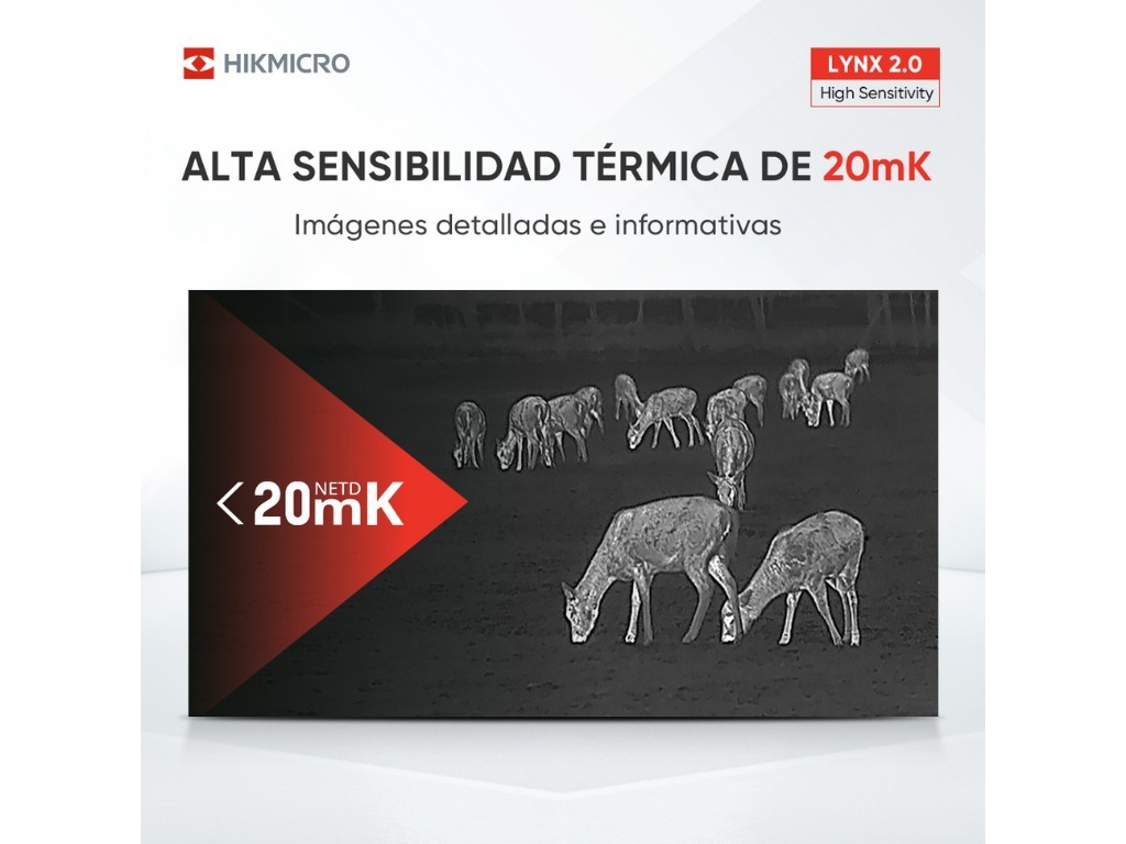 Monocular térmico LYNX Pro LH25 2.0 HIKMICRO