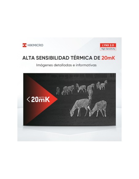 Monocular térmico LYNX Pro LH25 2.0 HIKMICRO