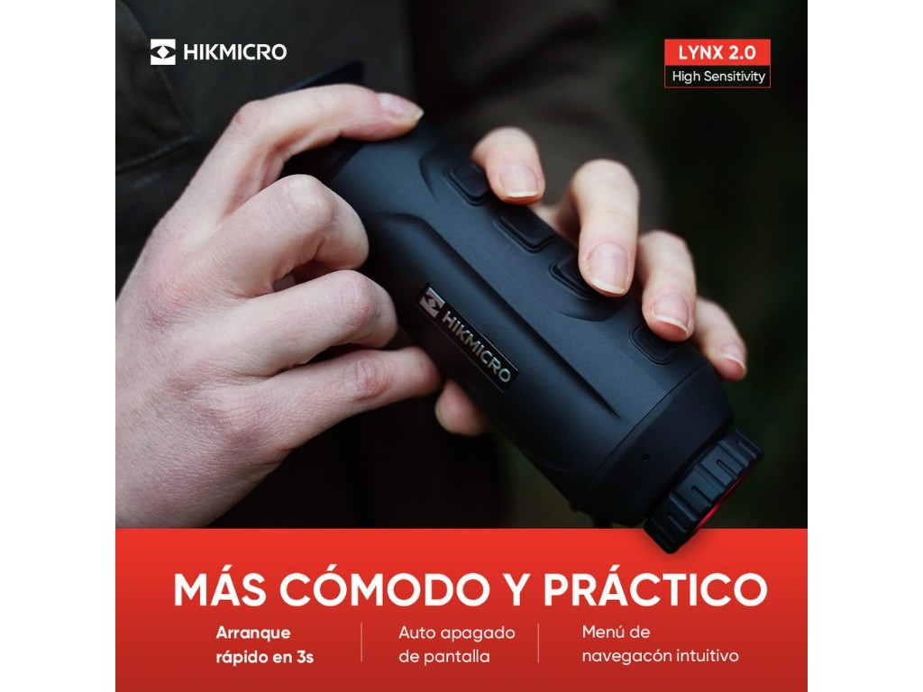 Monocular térmico LYNX Pro LH25 2.0 HIKMICRO