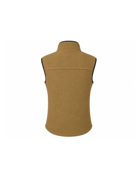 Chaleco forro polar camel