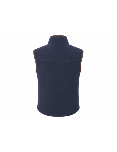 Chaleco forro polar azul marino