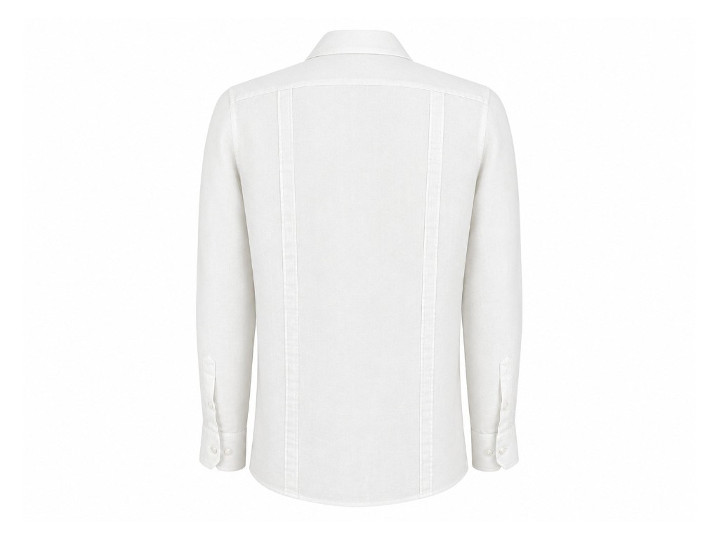 Guayabera Serbal color blanco