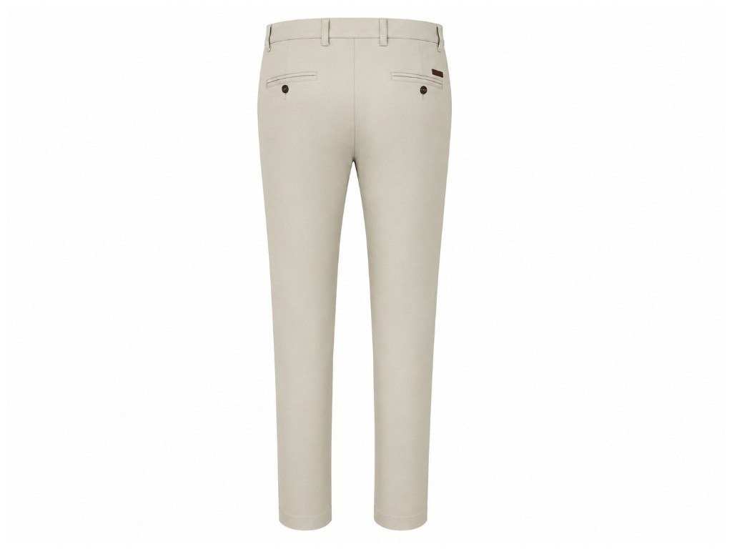 Pantalón chino de hombre beige