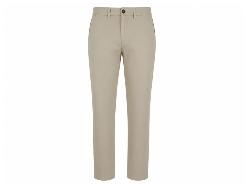 Pantalón algodón beige