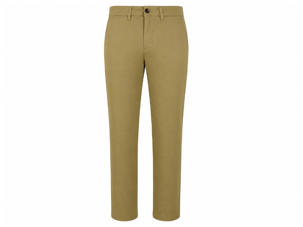 Pantalón algodón tostado