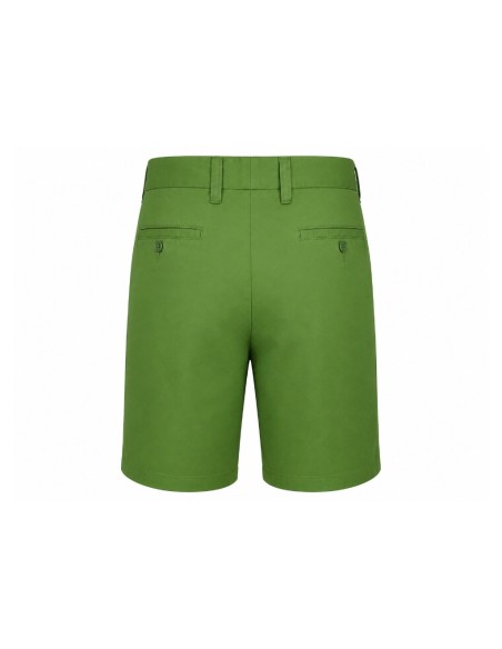 Bermuda de algodón color verde manzana