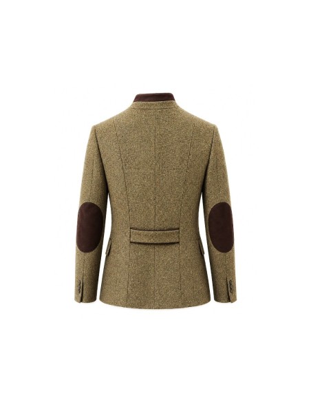 Americana de mujer tweed tostado