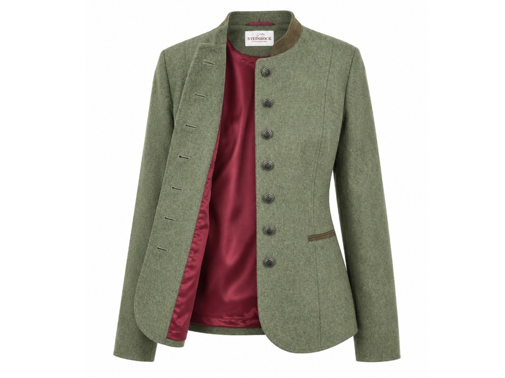 Austriaca mujer verde claro