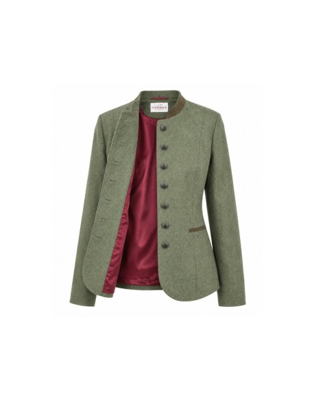 Austriaca mujer verde claro