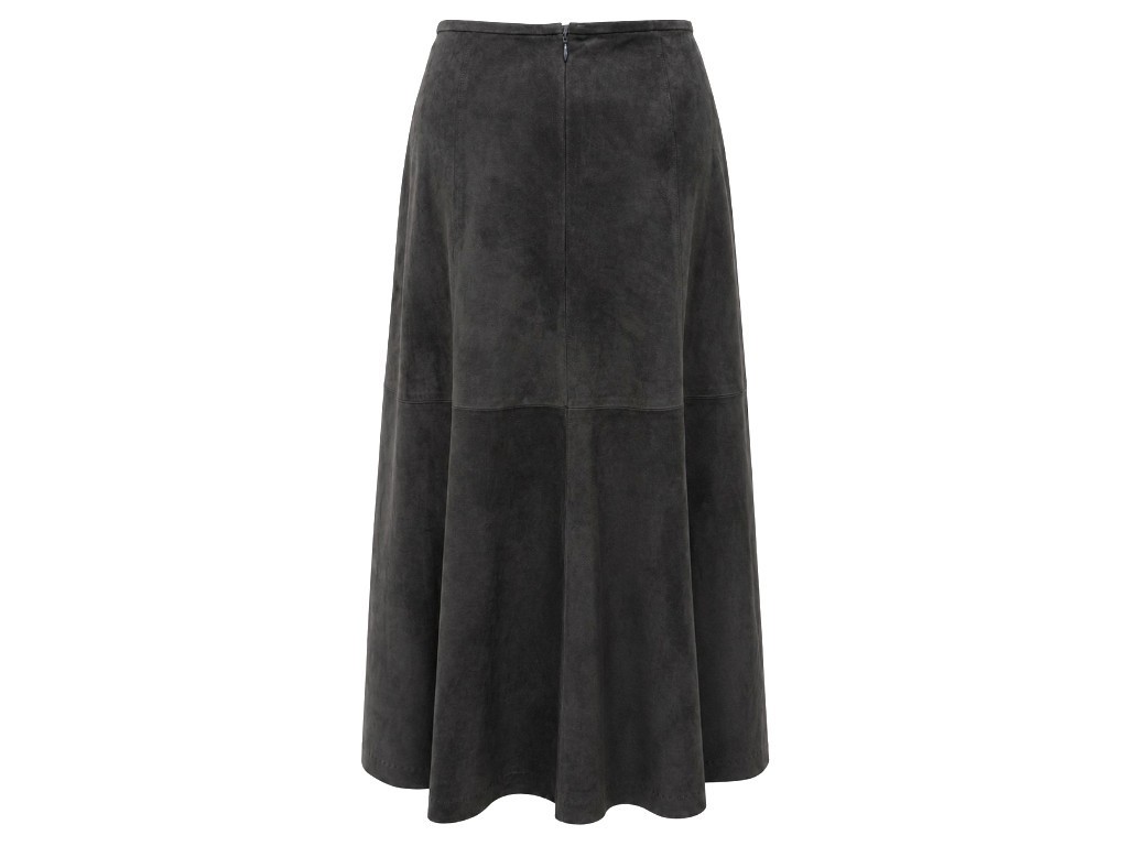 Falda de piel para mujer