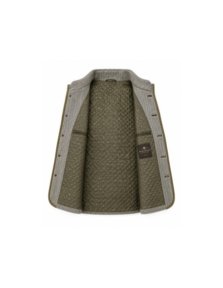 Chaleco espiga color gris