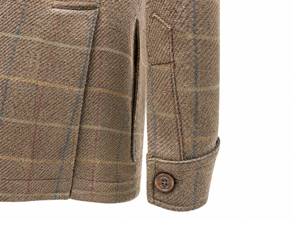 Teba Tweed 2 botones Marrón Claro