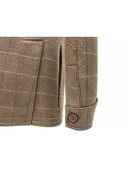 Teba Tweed 2 botones Marrón Claro