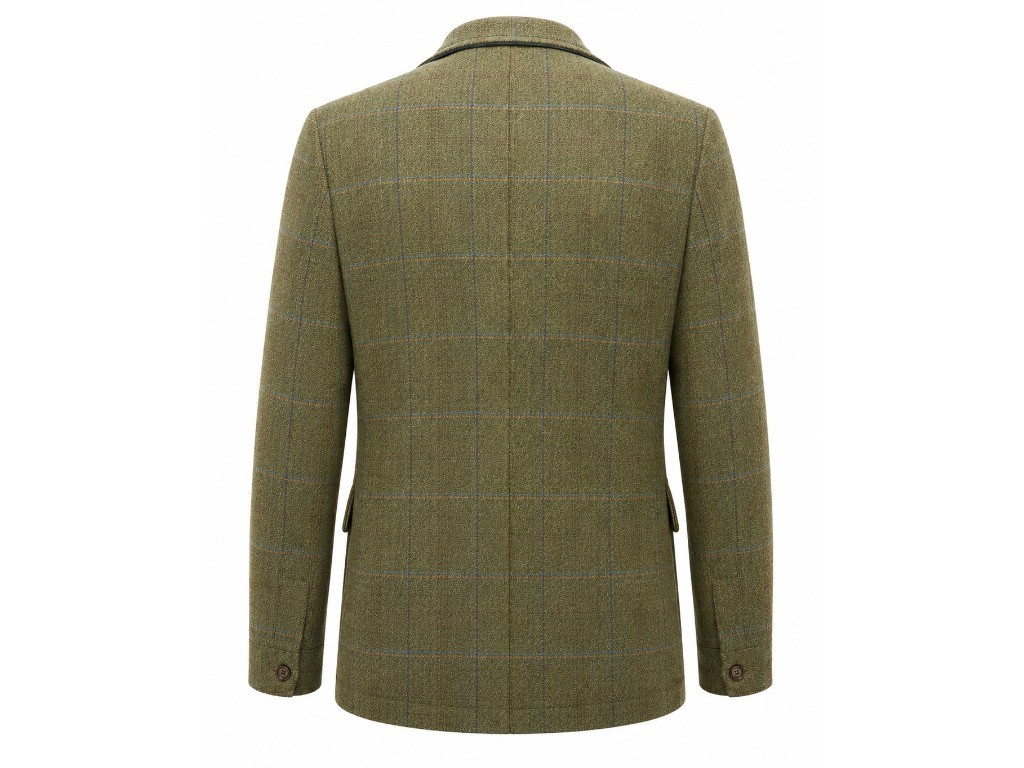 Teba tweed 2 botones verde