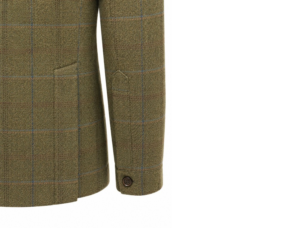 Teba tweed 2 botones verde