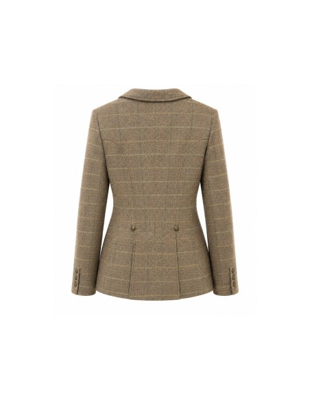 Chaqueta hípica de mujer camel