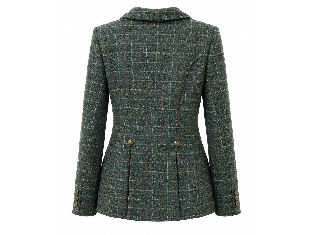 Chaqueta hípica de  mujer verde