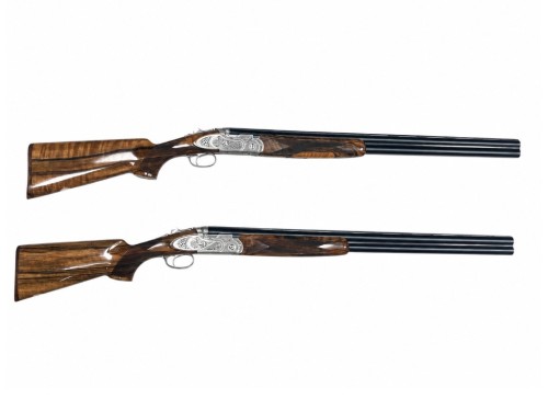 Escopetas  Beretta  pareja   calibre 12  cañon  71 cm 2