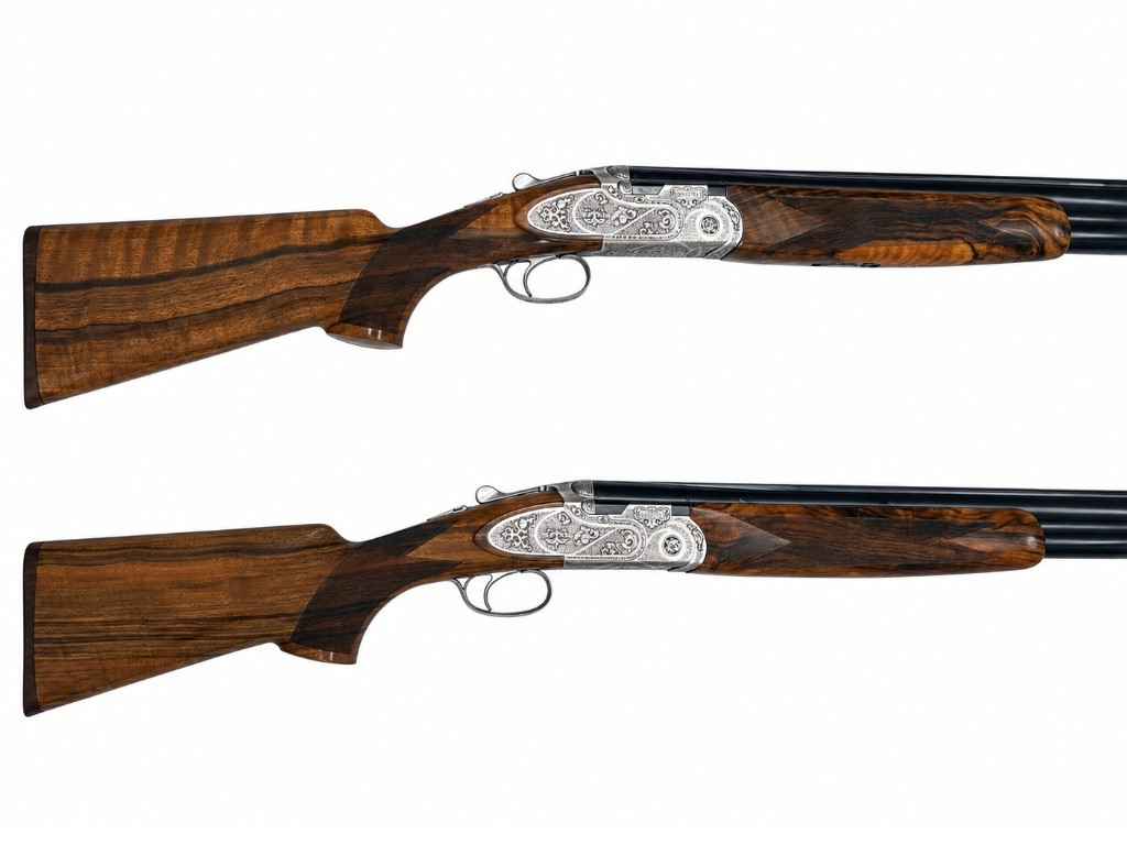Escopetas  Beretta  pareja   calibre 12  cañon  71 cm