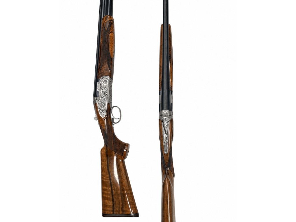 Escopetas  Beretta  pareja   calibre 12  cañon  71 cm