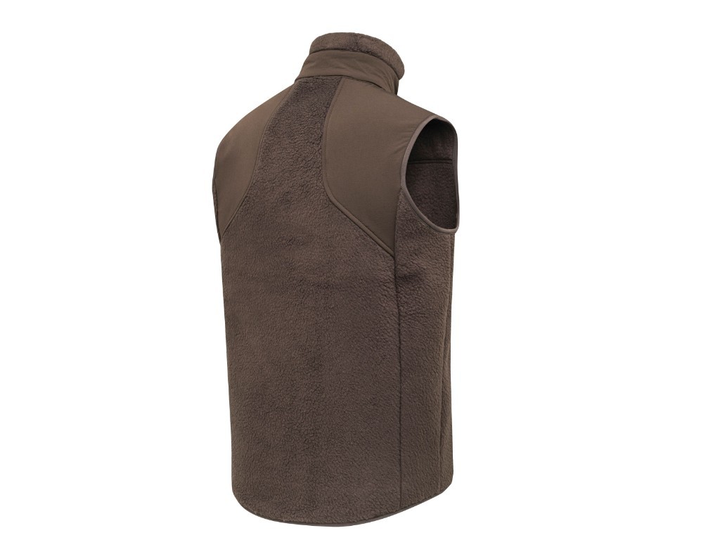 chaleco termico  halifax sherpa marron