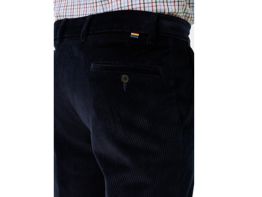 Pantalon  Pana  Alan Paine   azul marino