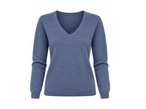 JERSEY V MUJER LANA 100%