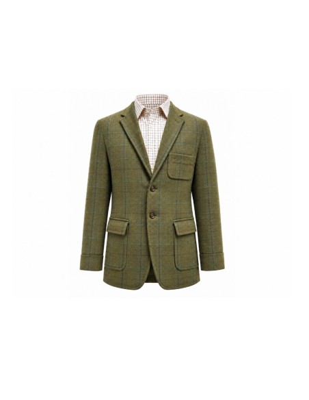Teba tweed 2 botones verde