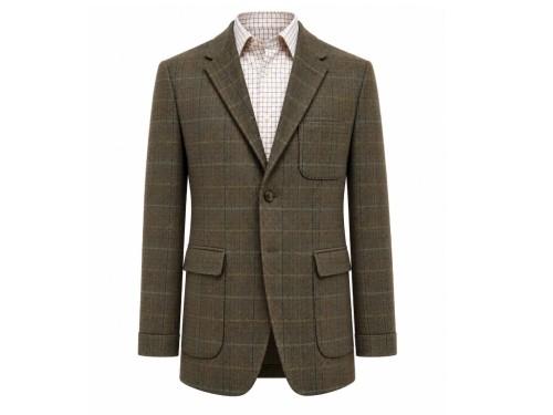 Teba Tweed 2 botones Marrón Claro