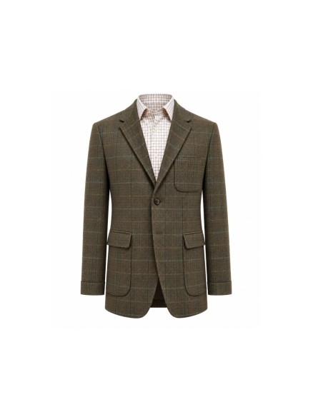 Teba Tweed 2 botones Marrón Claro