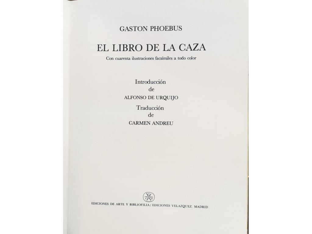 El libro de la caza