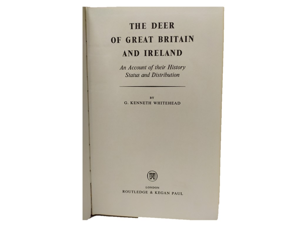 The Deer Of Great Britain And Ireland