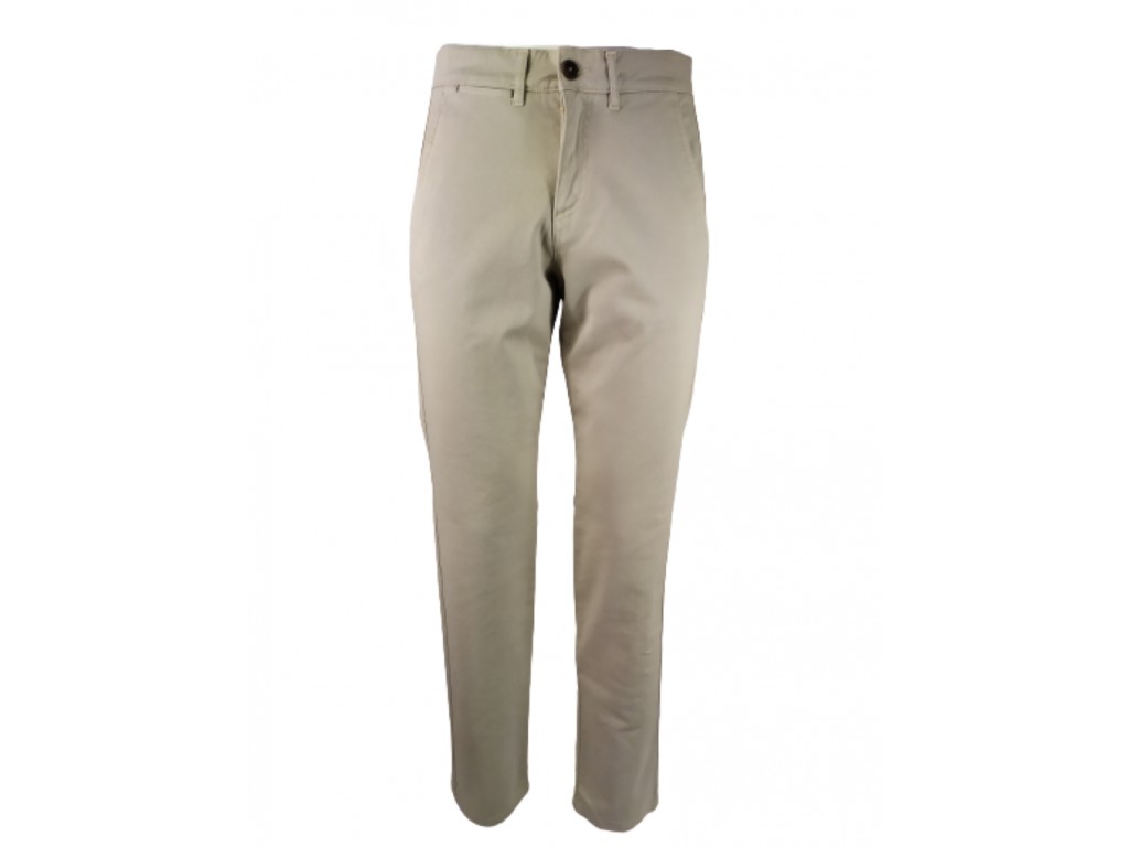 Pantalón de hombre algodón beige