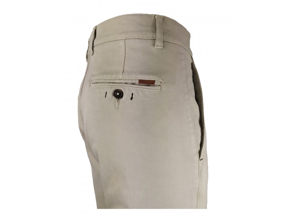 Pantalón algodón beige