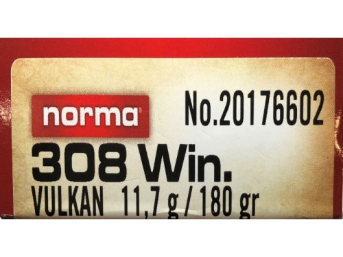 NOR 308 W VULK 180 GR 2