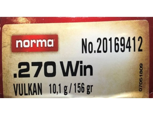 NOR 270 WIN VULKAN 156 G 2
