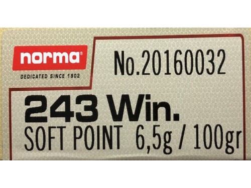 NOR 243 WIN SP 100 G 2