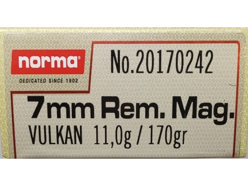 NOR 7 MM REM MG VULKAN 170 G 2