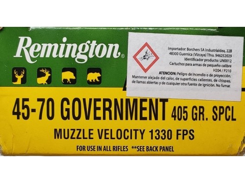 REM.45-70 GOVT 405GR SP 2