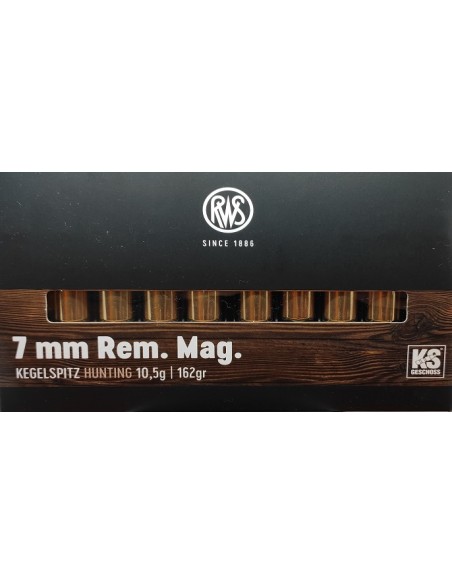 RWS 7MM RM KS 162GR