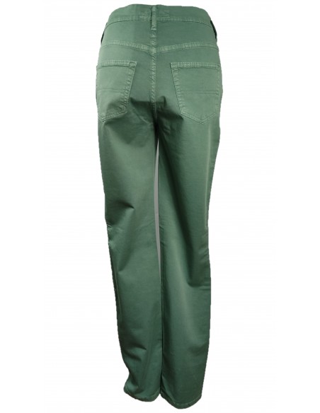 Pantalón cinco bolsillos color verde