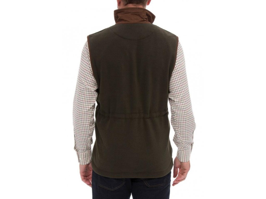 Chaleco polar Alan Paine verde