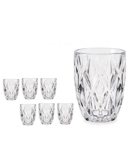 6 VASOS AGUA DIAMANTE 270 ML