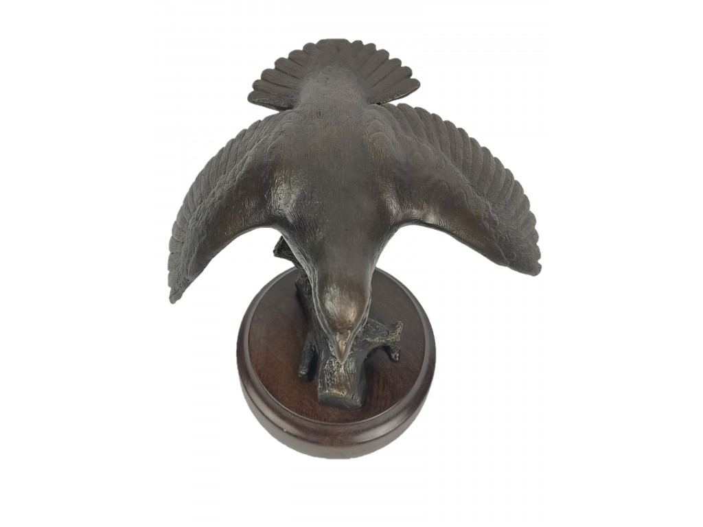 Bronce perdiz volando de Lucio Relaño