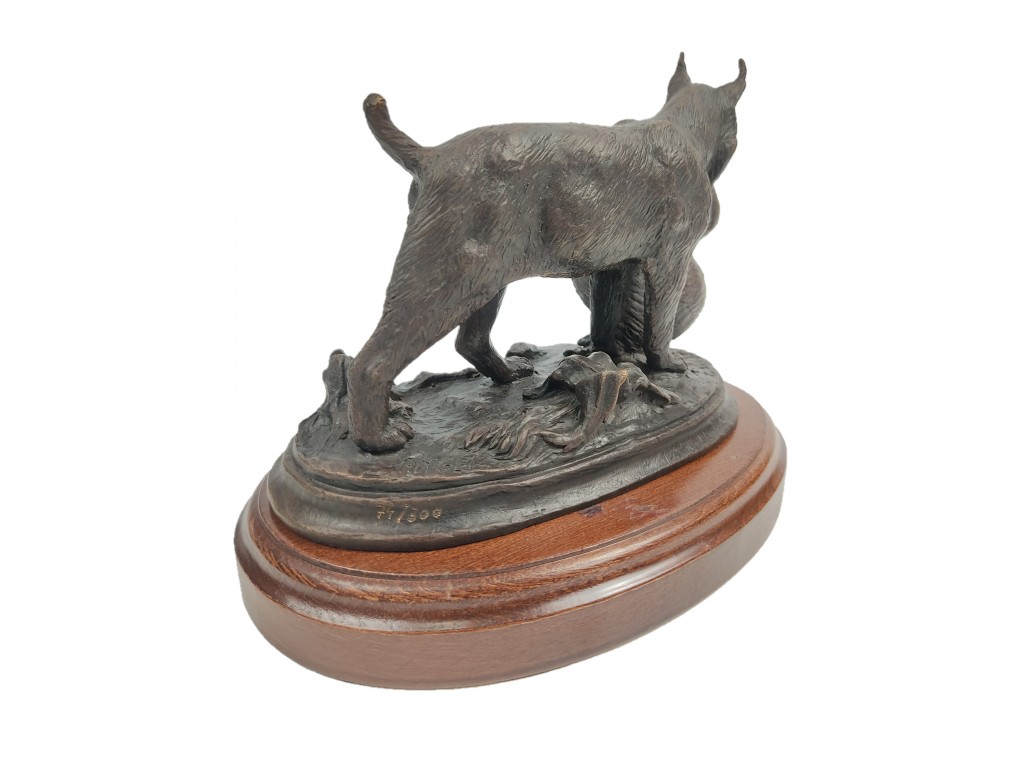 Bronce Lince con presa